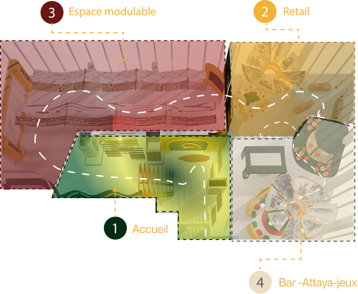 Espaces modulables floor plan